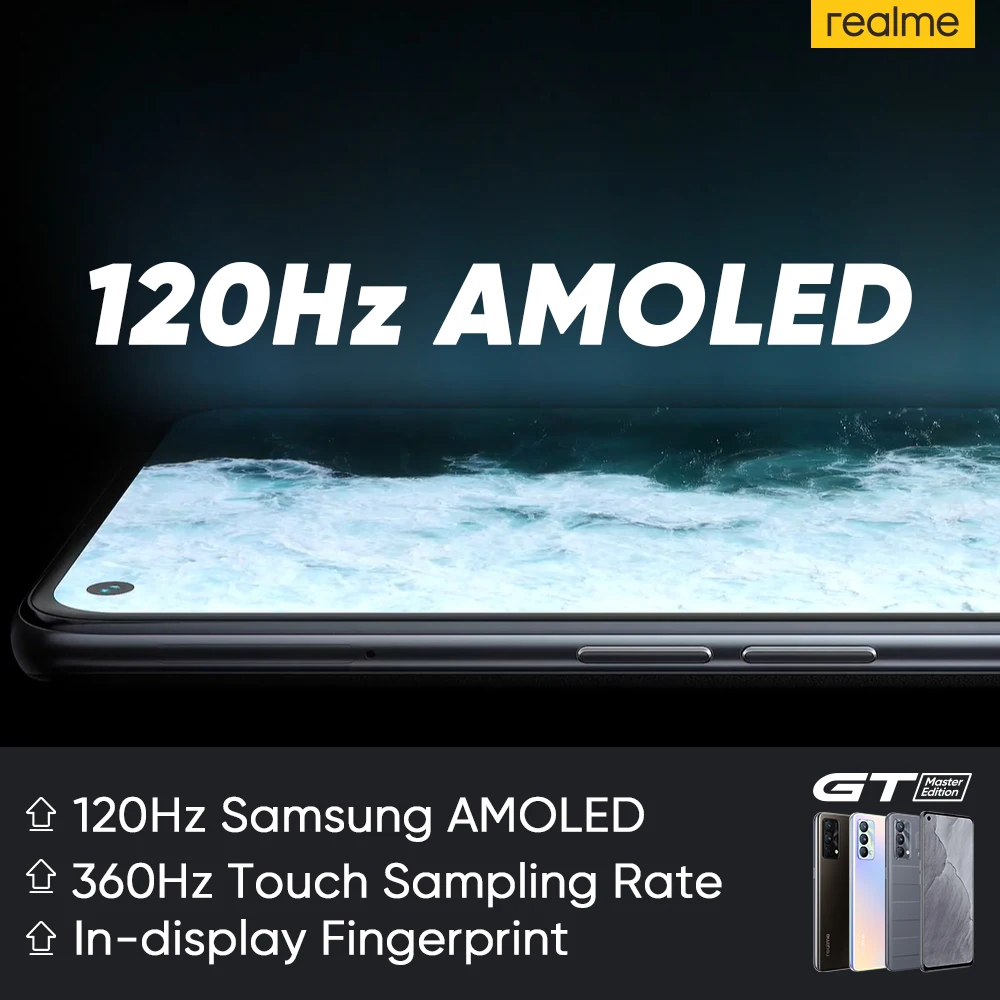 Realme GT Master Edition Snapdragon 778G smartphone 120Hz amoledscreen 6 43 inch 65 W charging Russian version + 128GB - купить по