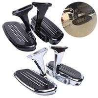 motorcycle passenger footboard foot rest pegs footrest for harley davidson touring road glide softail heritage street glide dyna