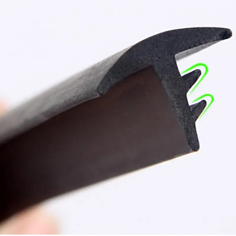 Автомобильная резиновая пластиковая уплотнительная лента на лобовое стекло 1 6 м