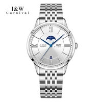2022 carnival new automatic watch men 41mm sapphire crystal watch japan miyota mechanical wrist watches waterproof relogio