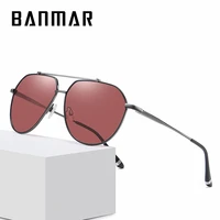 banmar polarized sunglasses for men brand designer male driving sun glasses uv400 shades metal eyewear gafas de sol hombre