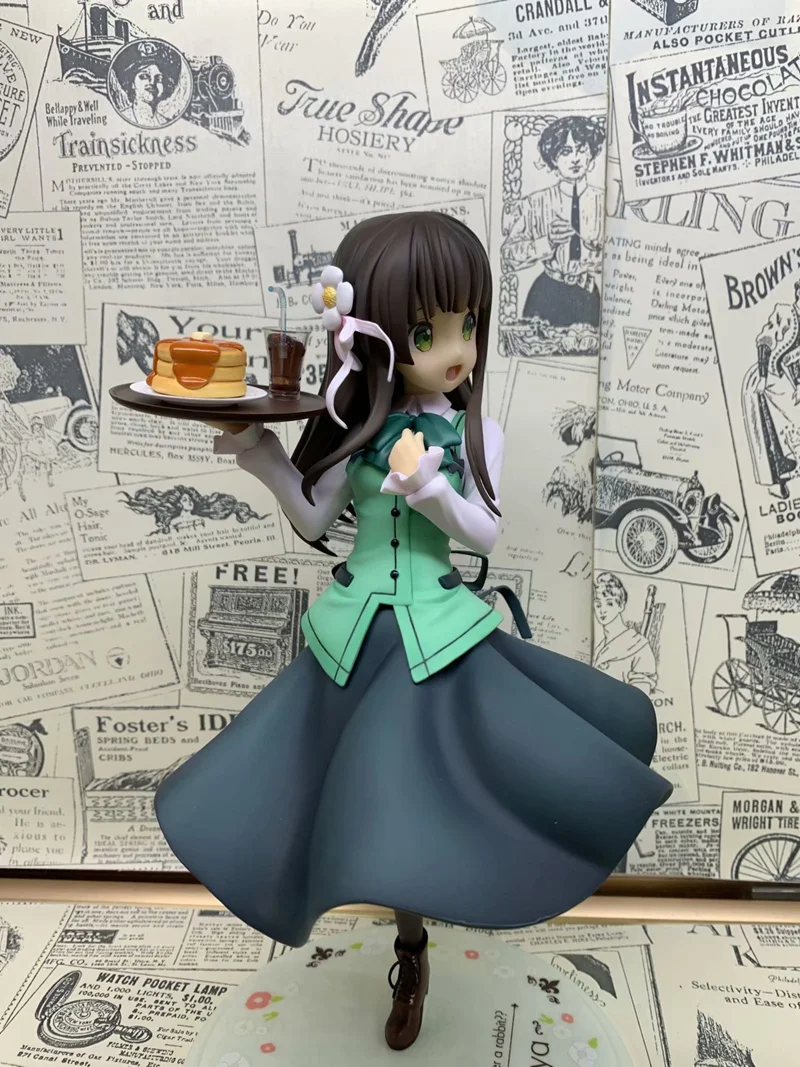 

Anime Is the order a rabbit Ujimatsu Chiya PVC Action Figure Collectible Model doll toy 28cm