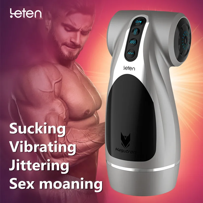 Автоматический Вагинальный Мужской мастурбатор Leten вибрирующий вибратор сосет