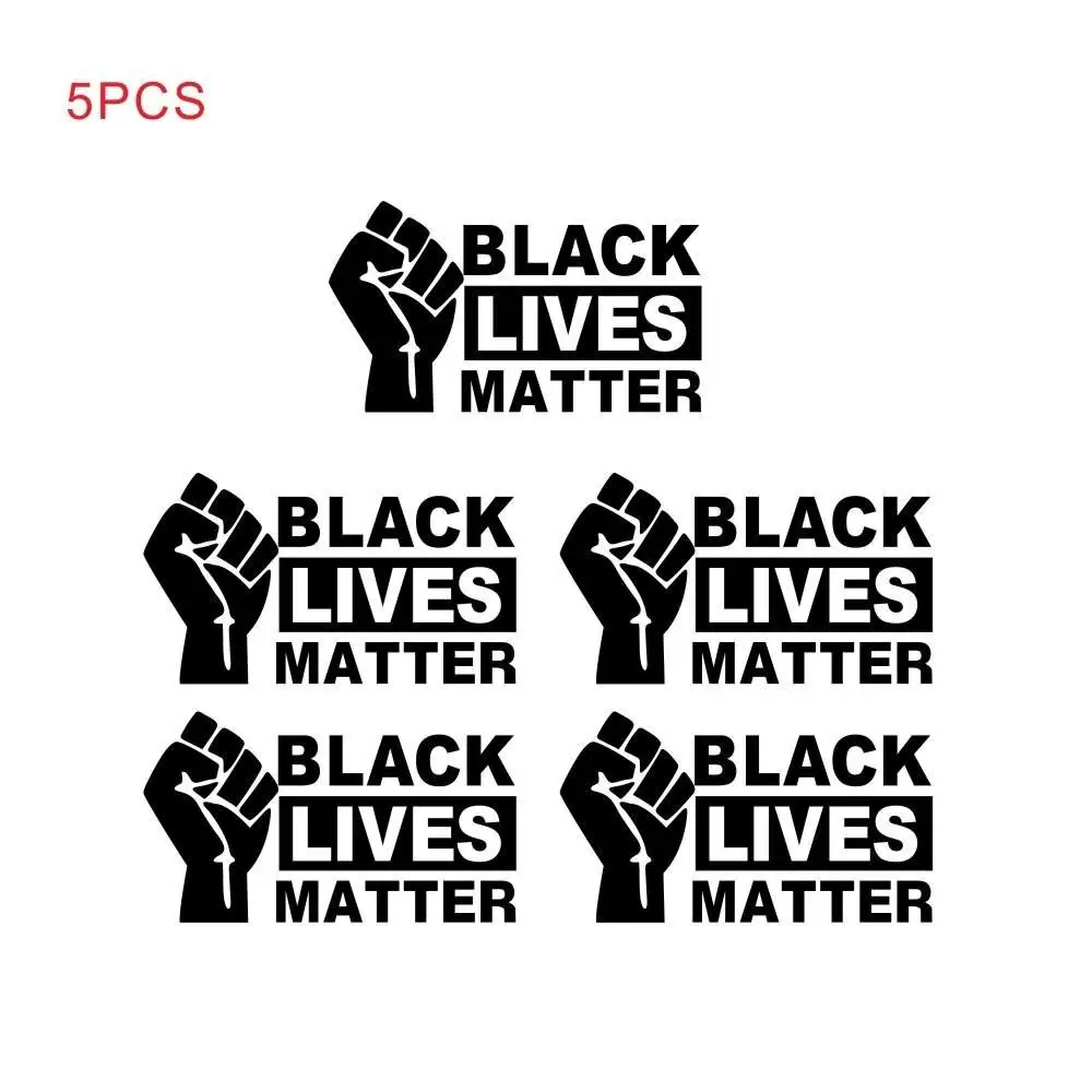 

Car Body Black Lives Matter Stickers Decoration DIY Auto Stickers Decal Car Accessories Styling 14*8 CM Black/White Vinyl Decal