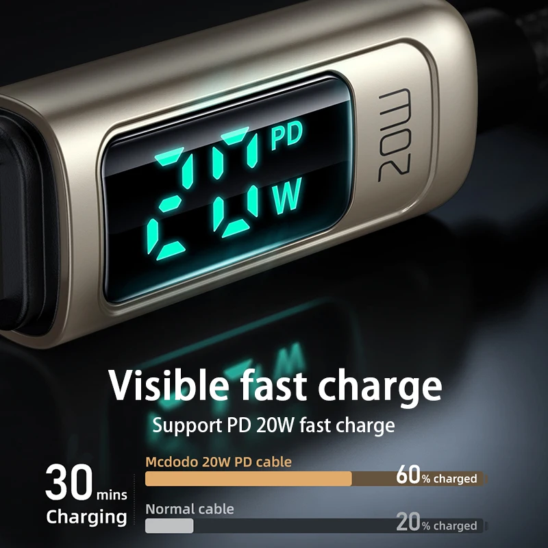 Кабель зарядный Mcdodo PD с USB Type-C на Lightning 20 Вт 3 А | Мобильные телефоны и аксессуары