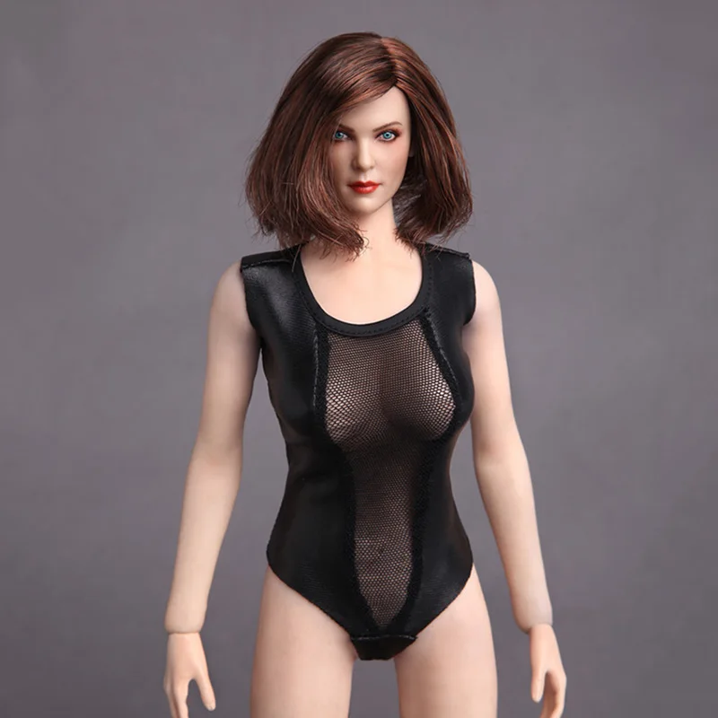 

GC006 1/6 Scale USA Female Girl sexy Long hair beauty Charlize Theron head carving Model for 12" Action Figure Body Doll Toys