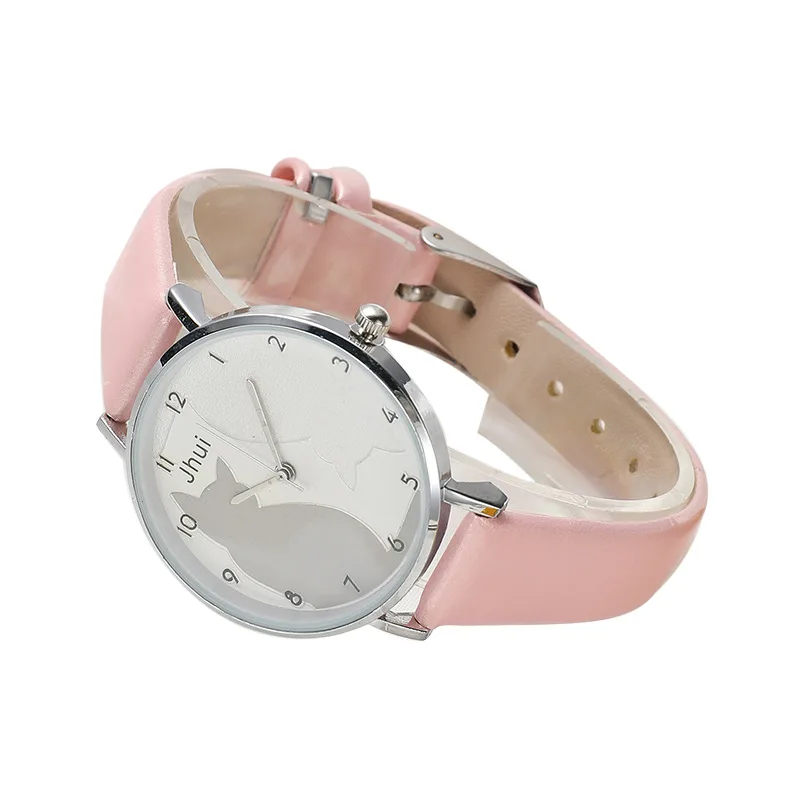 

ROW44 Fashionable girl's student white collar Quartz Digital women's Watch