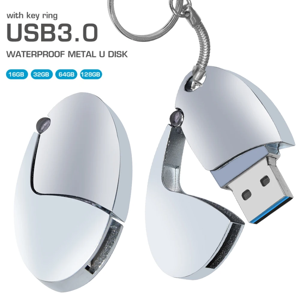 Высокоскоростной металлический USB флеш накопитель 3 0 оригинальный 128 ГБ 64 32 16