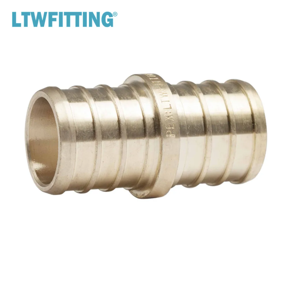 Латунный обжимной фитинг LTWFITTING PEX 3/4 дюйма бессвинцовая муфта PEX|crimp fitting|brass fittingspex