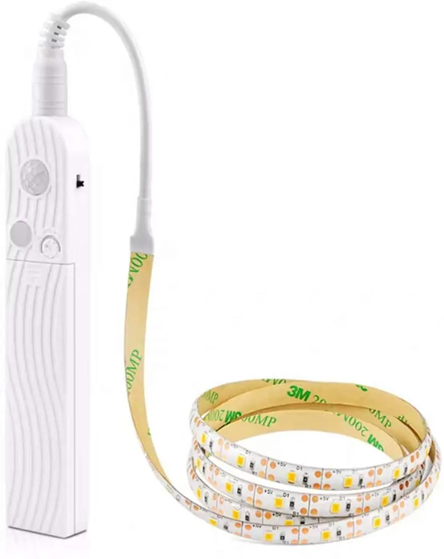 Водонепроницаемая светодиодная лента с датчиком движения на батарейках |