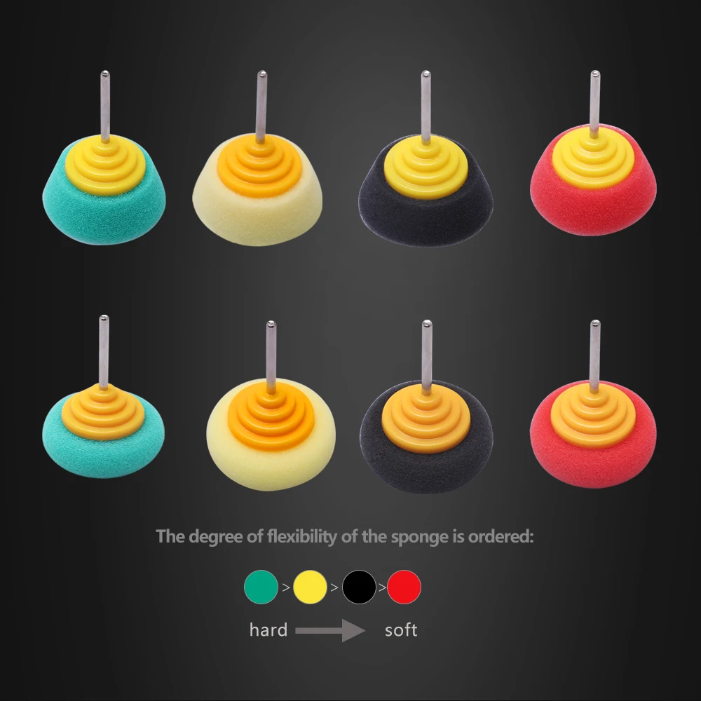 Мини полировальная губка SPTA 2-дюймовое полировальное колесо для ступицы
