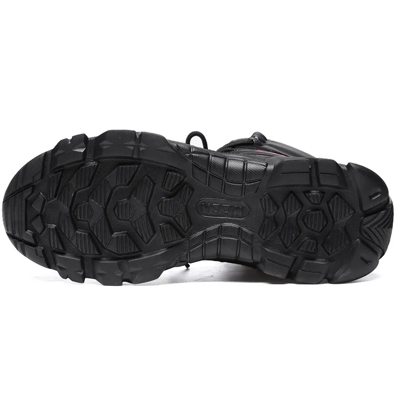 Большой размер водонепроницаемая походная обувь для мужчин искусственная кожа