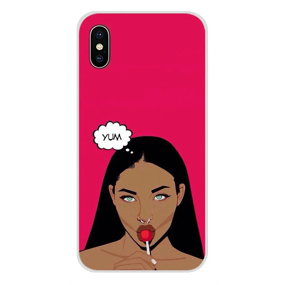 Transparent Soft TPU Case For Oneplus 3T 5T 6T Nokia 2 3 5 6 8 9 230 3310 2.1 3.1 5.1 7 Plus 2017 2018 Art Black Girl Magic rock | Мобильные