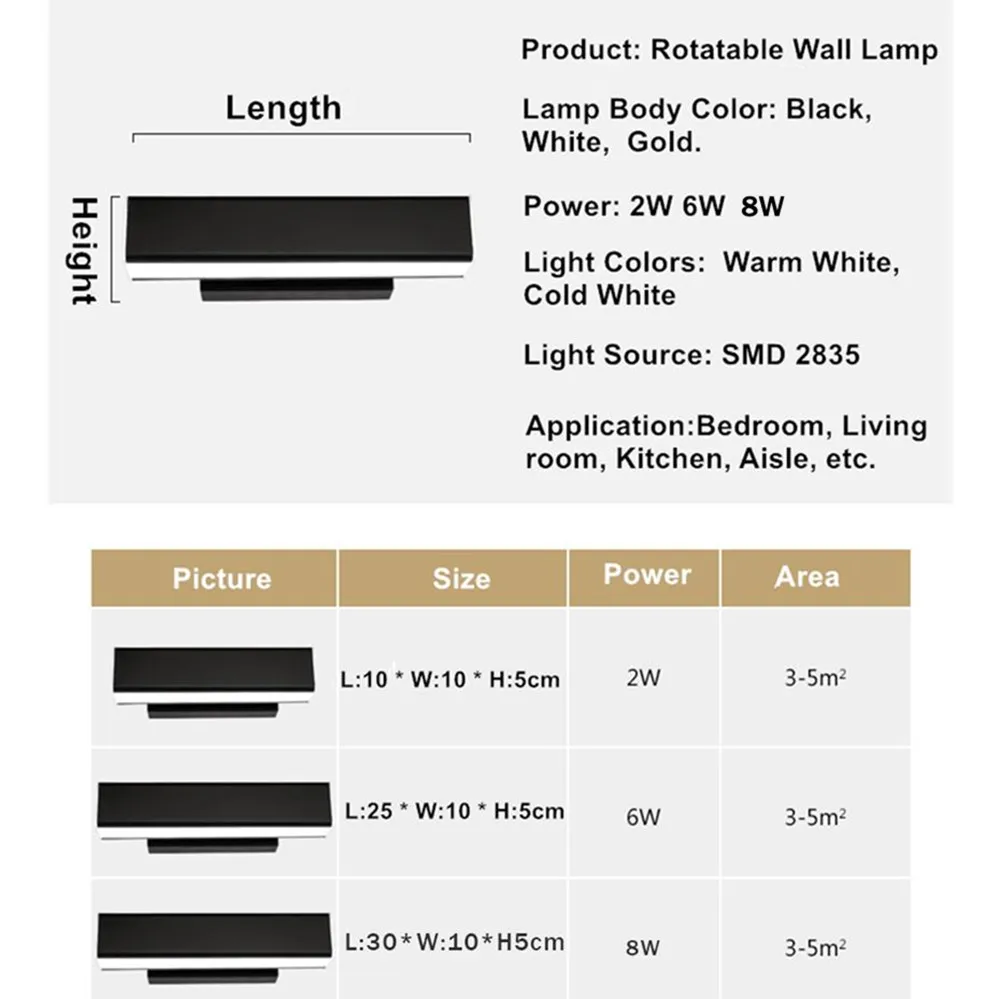 Настенная Светодиодная лампа в скандинавском стиле современный простой