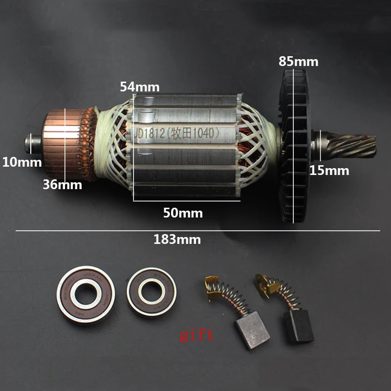 AC220 240V статор ротора арматуры заменить для Makita 1040 LS1040 DCA FF 255 резки 9 зубьев