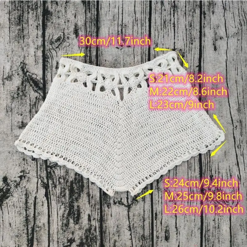 Женский пляжный комплект бикини Boho вязаный купальник в богемном стиле с