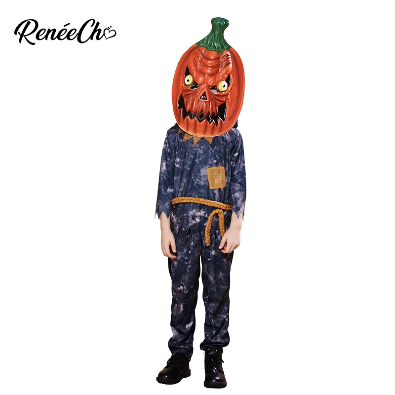 Детский костюм с тыквой покачивающимися глазами |