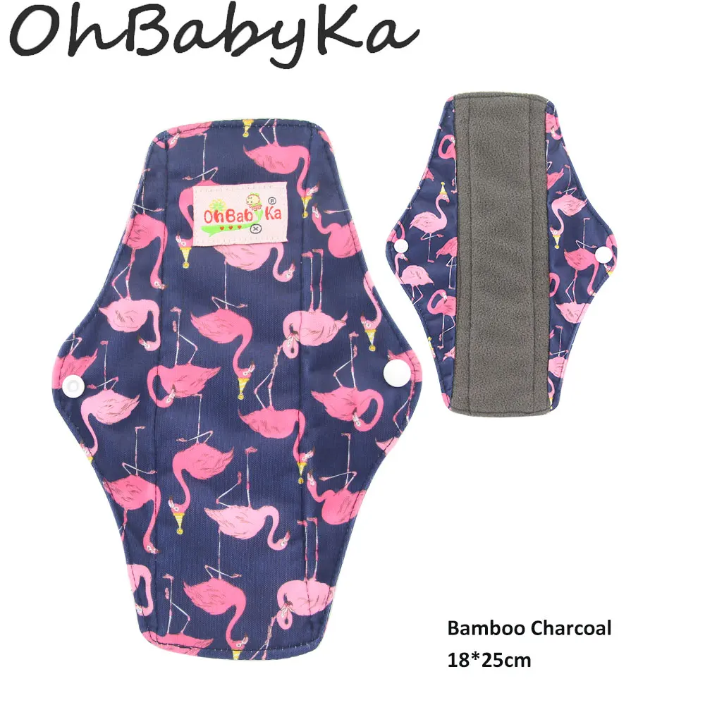 Бамбуковая менструальная подкладка для женщин гигиенические прокладки моющаяся