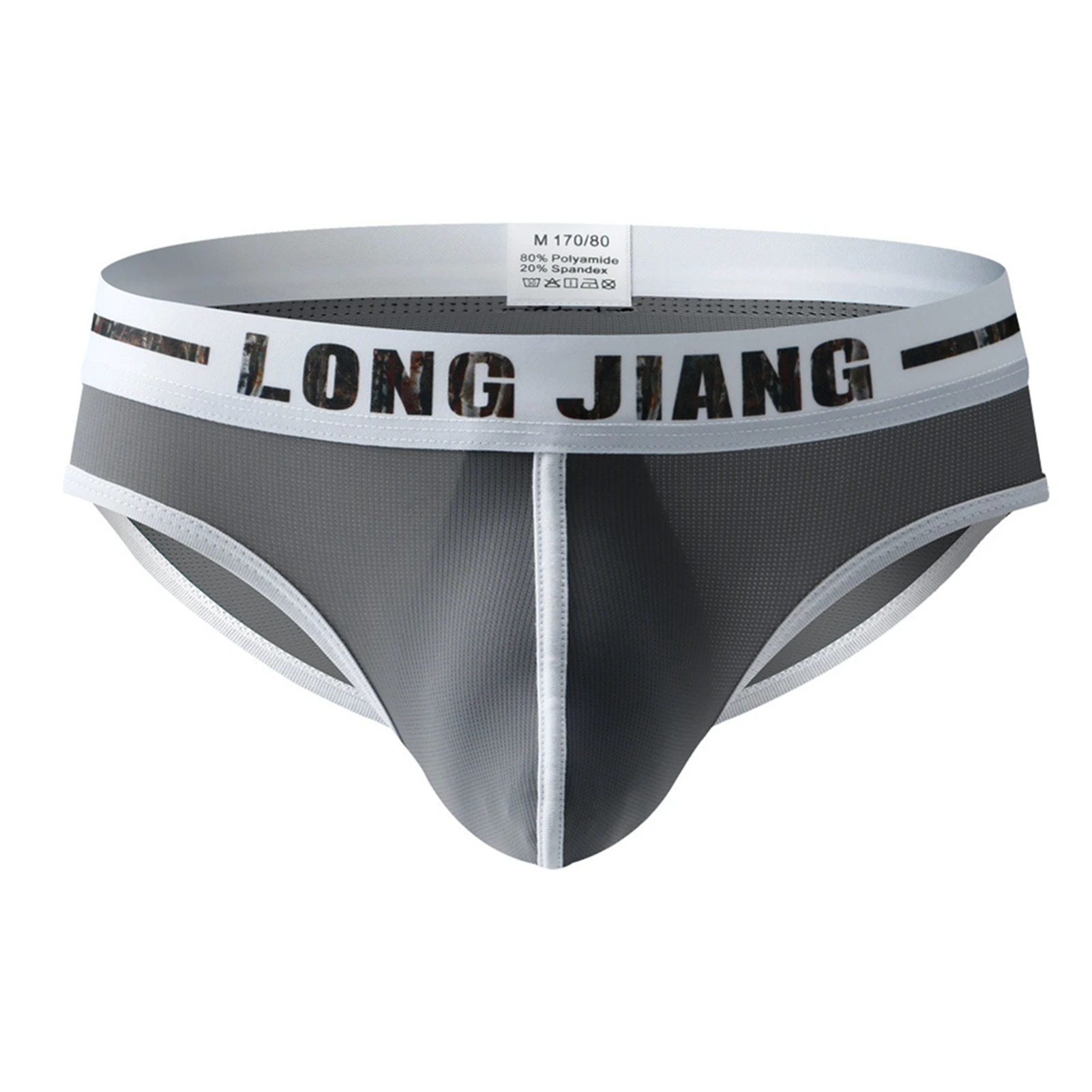 

Men Panties Sexy Ice Silk Quick Dry Solid Low Waist Underwear Briefs Underpants Sexy Breathable Comfortable Elastic Underwears