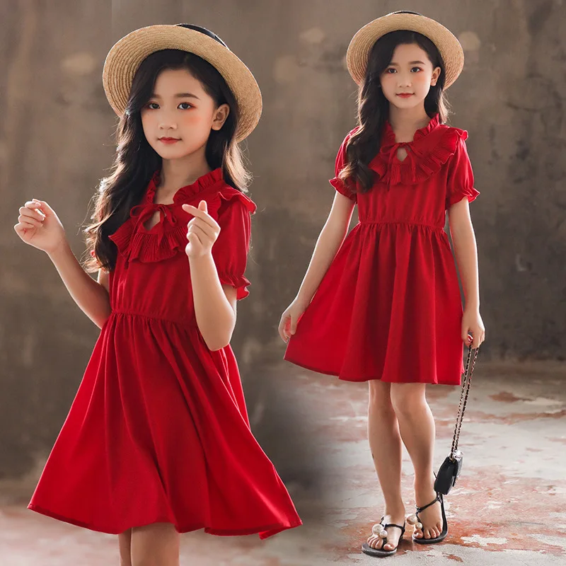 2020 Летнее Детское платье для маленьких девочек вечерние платья детская одежда