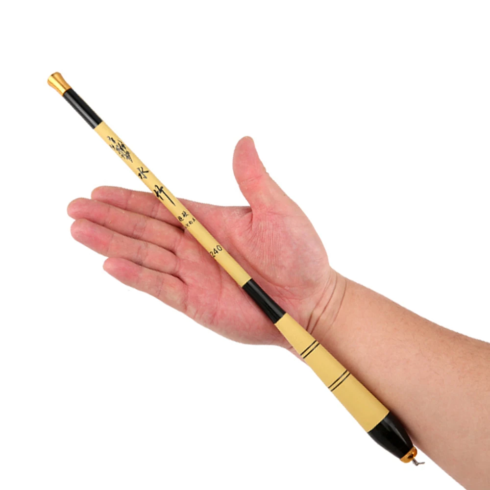 Рыболовная телескопическая удочка сверхлегсветильник из углеродного волокна