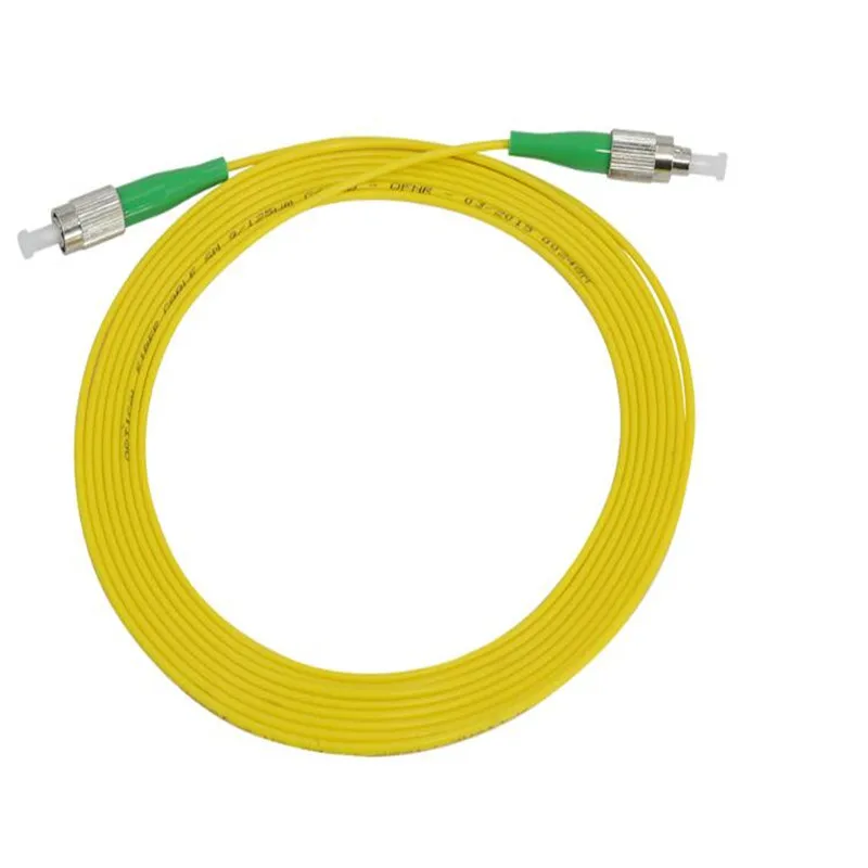 

10PCS FC/APC-FC/APC Fiber Optic Patch Cord Cable Single Mode Simplex 2.0mm 1/3/5/10/20/30M Jumper FTTH Fiber Optic Jumper Cable