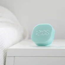 Bluetooth Многофункциональный Умный ночной Светильник Будильник Метеостанция радио