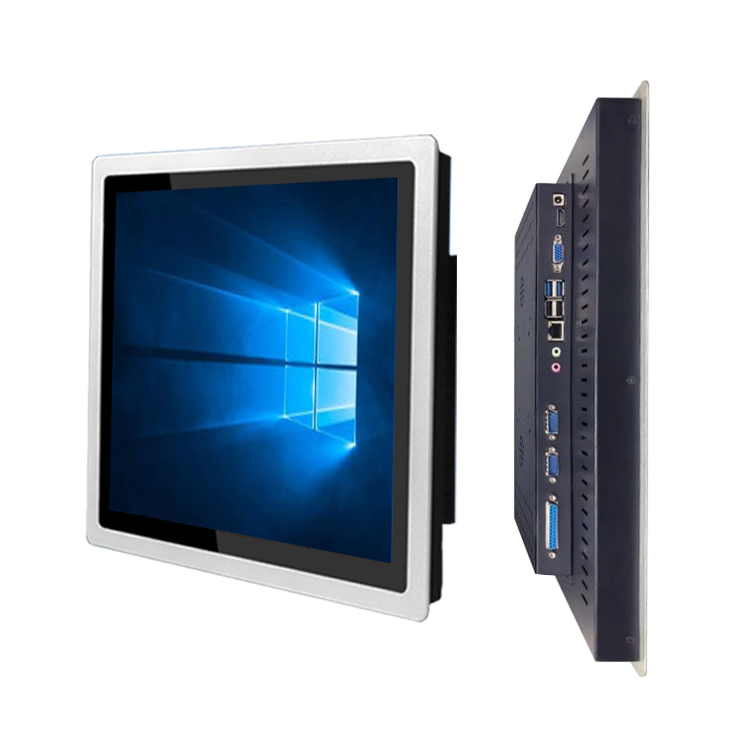 18.5 15.6 13.3 Inch Embedded Industrial Tablet Panel PC Mini All in One Computer with Capacitive Touch Screen RS232 COM WiFi