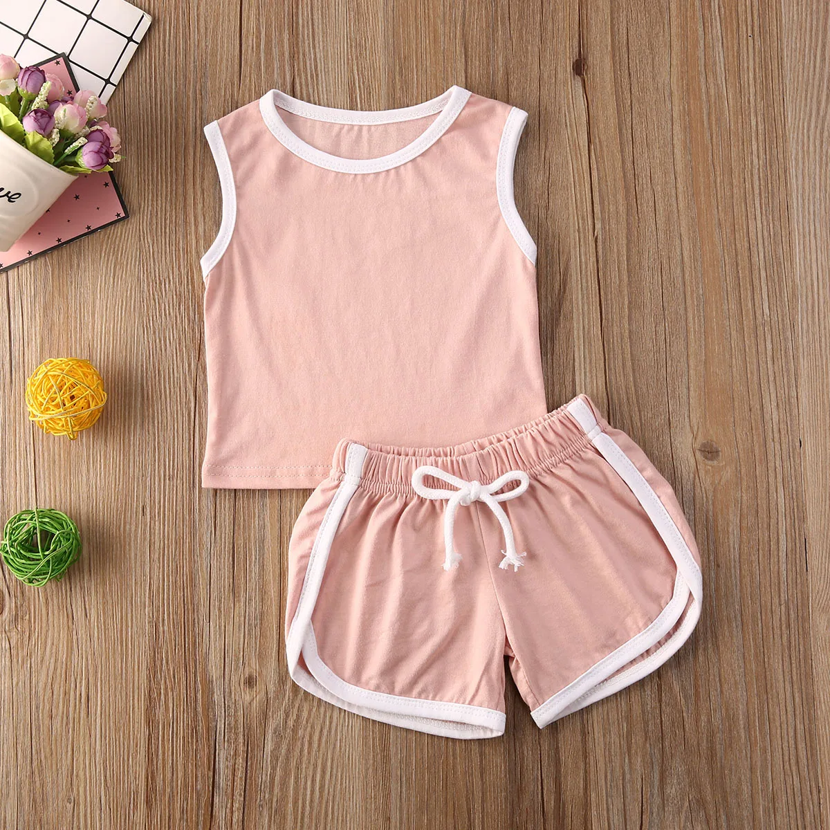 Pudcoco/Летние повседневные комплекты одежды для маленьких мальчиков и девочек