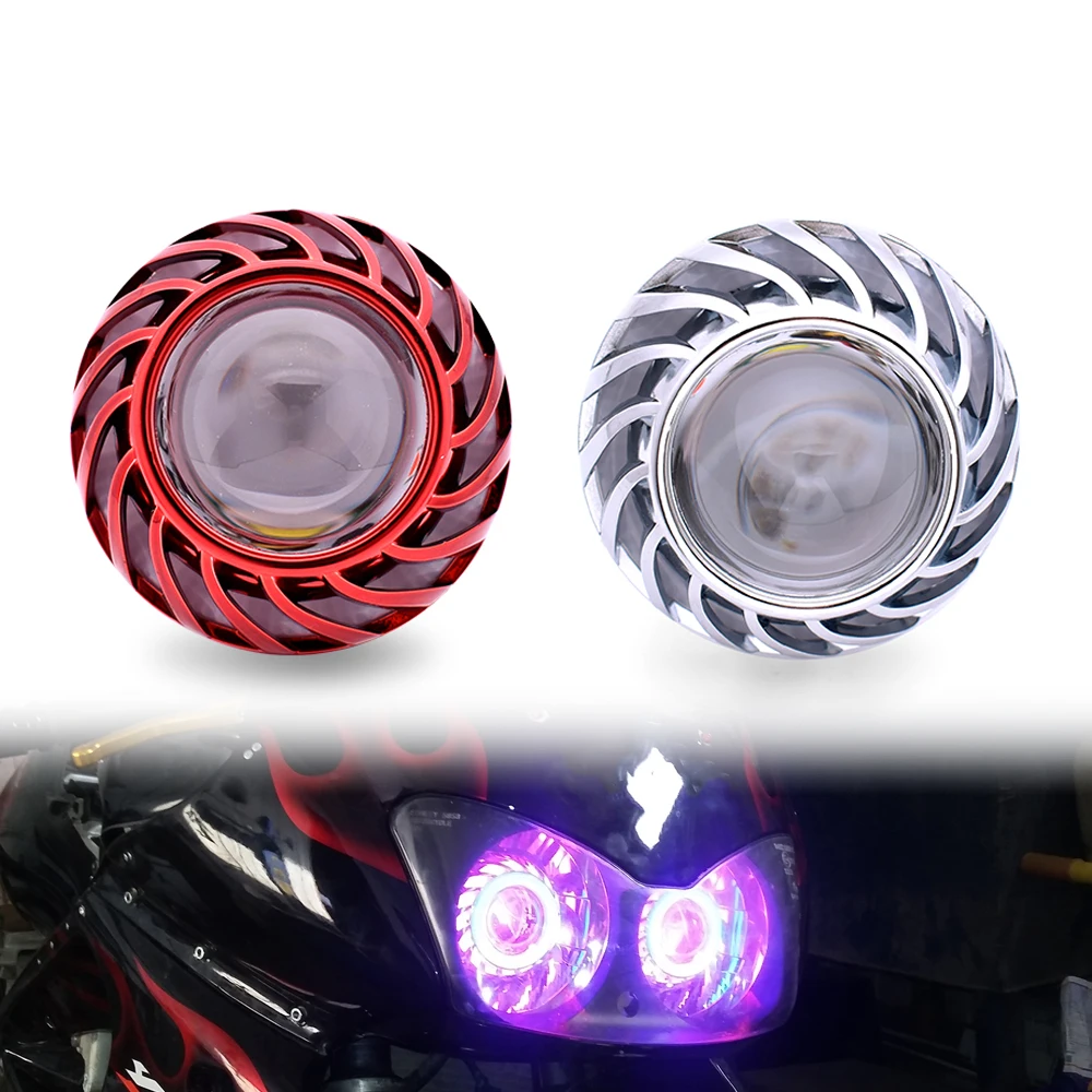 Лампы для мотоциклетных фар Hi Lo Strobe beam Double Halo Angel Devil Eye yamaha xt 600 mt10 mt 09 трассировщик