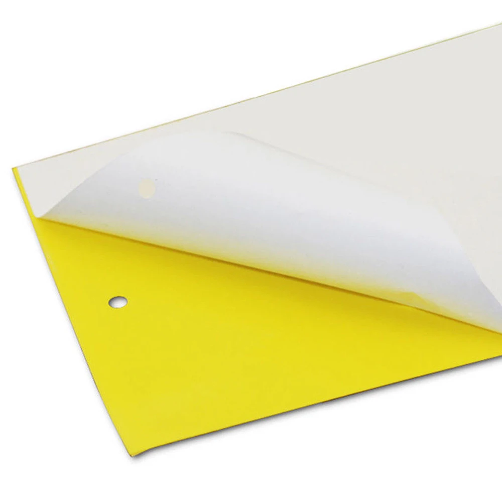 10 шт. Желтые Липкие Ловушки ловушка насекомых Ловушка моли пчела муха Ловца жуков