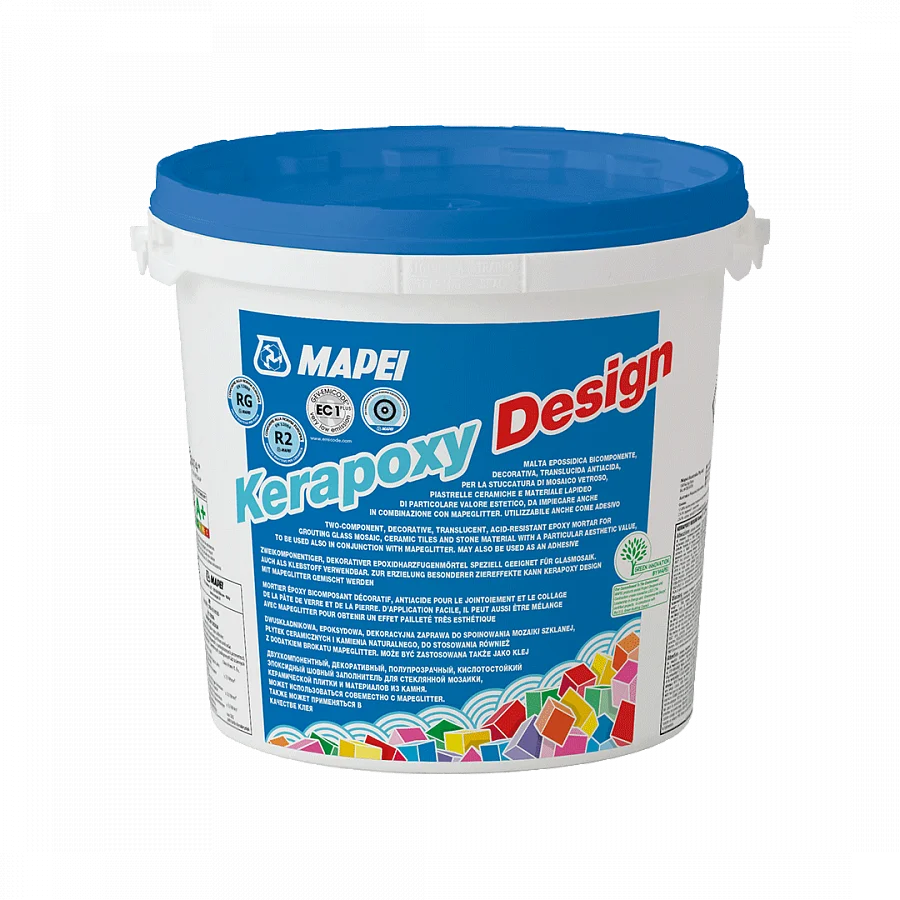 Эпоксидная затирка для швов MAPEI Kerapoxy design № 700 прозрачный 3 кг | Строительство и