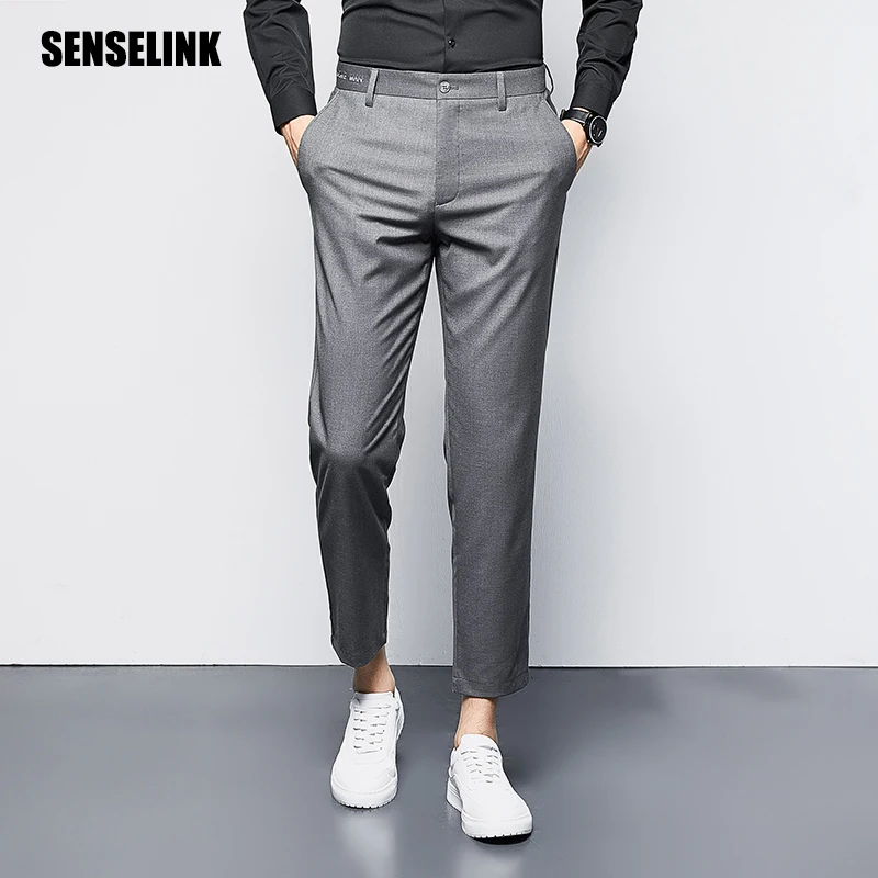 

Men's Pants Trousers Overalls Korean Style Suits Classic Trousers Casual Fashion Spring Autumn Clothing Oversize Plus Size Pants