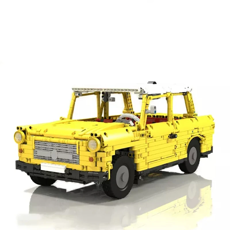 

Diy Technic 3061pcs Car Model TrabantING 601 universalING Building Blocks Bricks Collecton Technical Car Model Toys Gifts