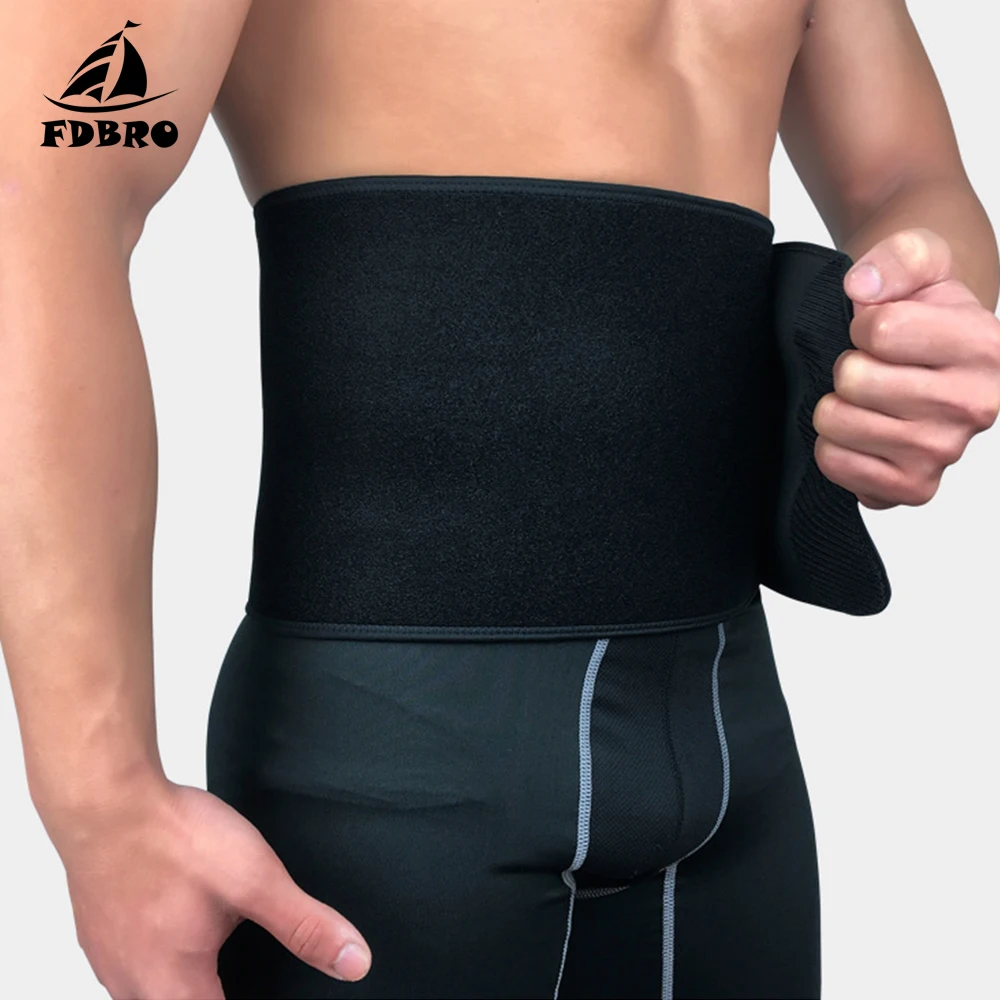 FDBRO пояс для триммера мужчин и женщин формирователь тела тренажер талии стройнее