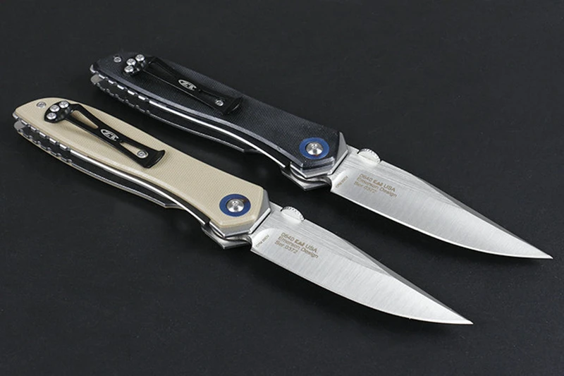 EDC Открытый инструмент ZT0640 шарикоподшипник складной нож CPM20CV лезвие Флиппер тактические карманные ножи кемпинг охотничий нож выживания