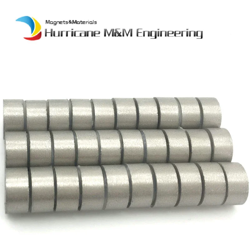 Диаметр магнита диска SmCo 10x5 мм YXG28H 350 градусов Цельсия высокотемпературные