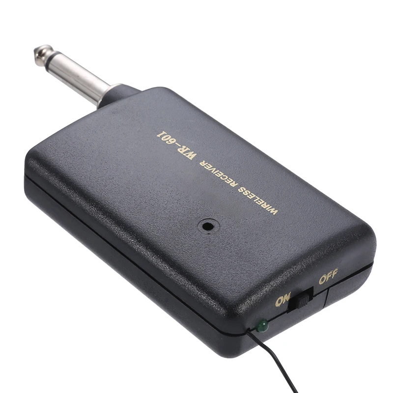 

1pc WR601 Professional Wireless Microphone System Receiver Transmitter Lapel Clip On Microphone System Kit