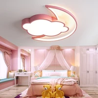 ceiling lamp moon childrens room light modern dimmable with remote control chandelier boy girl bedroom decoration indoor office
