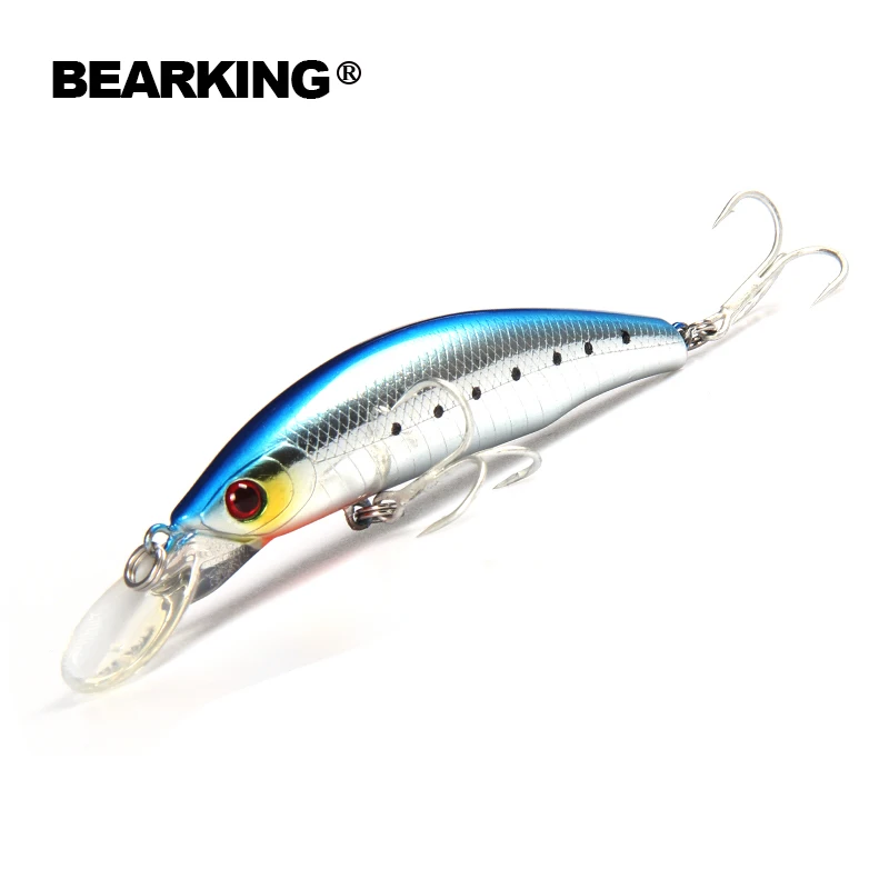 Retial качественная приманка A+ рыболовные приманки, 85 мм 15 г Bearking различные цвета, кривошипный Гольян Поппер твердая наживка Горячая модель