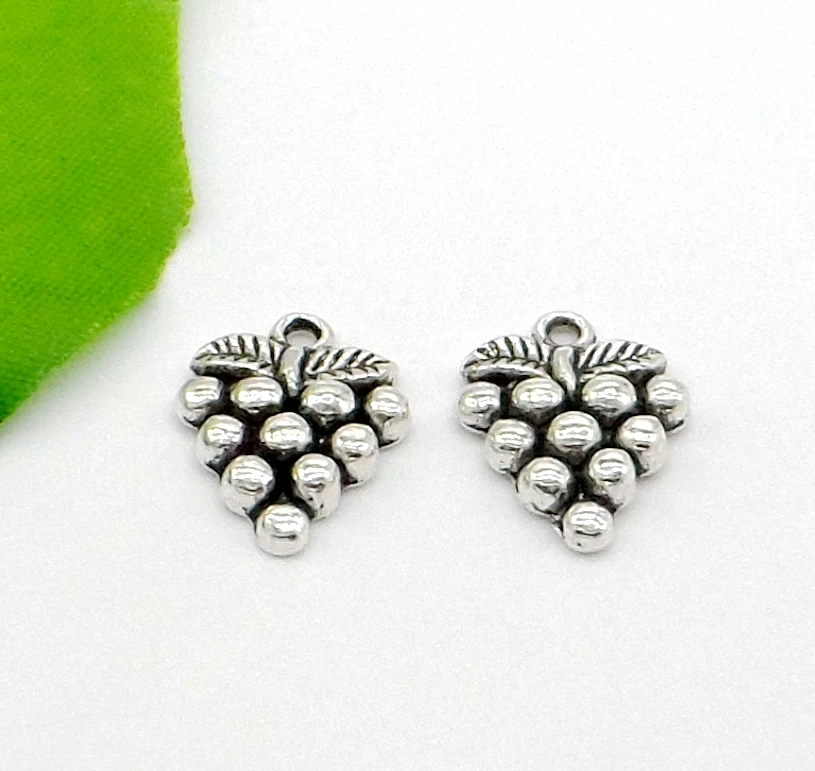 Free Shipping Wholesale 150 Pcs Tibetan Silver Grape Fit European Charms Pendant 20x15.5mm | Украшения и аксессуары
