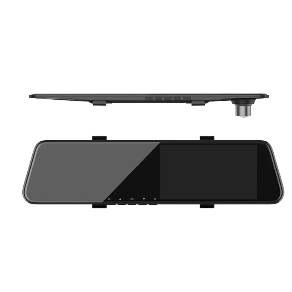 

A1 Double-recorder Curved 5 Inch 1080p Dual Lens Dash Cam Front and Rear View Mirror Car Camera Dvr Car Black Box