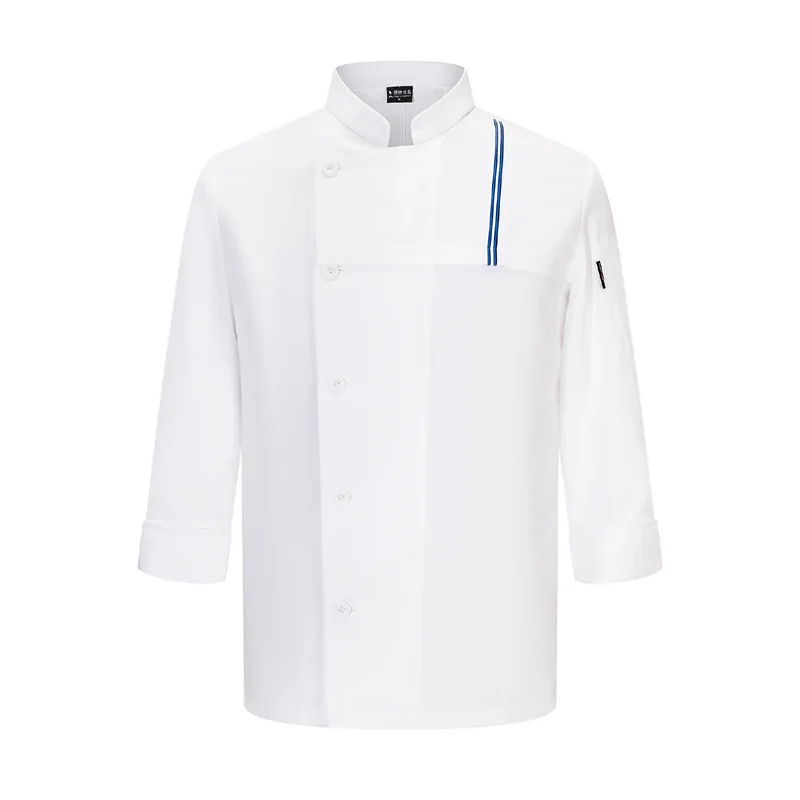 Unisex Chef Clothes Bakery Restaurant Kitchen Work Wear Catering Food Service Overalls Long Sleeve Breathable Uniform | Тематическая