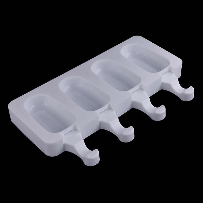 

Silicone Freezer Ice Cream Mold Bar Making Tool Juice Popsicle Molds KCY