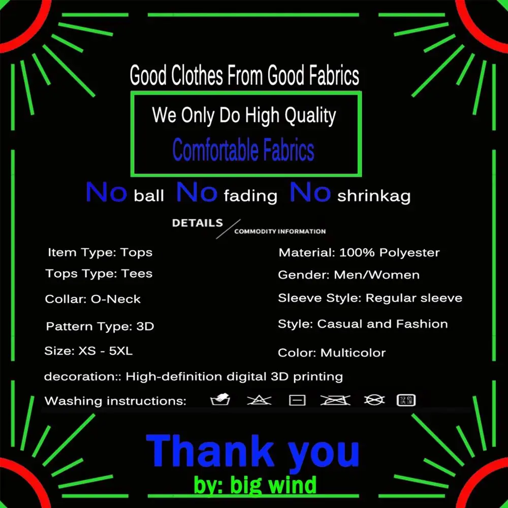 Футболка Мужская/Женская с 3D-принтом в стиле хип-хоп круглым вырезом размер 2020