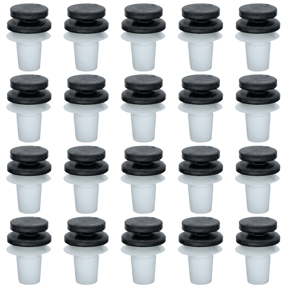 20 шт. автомобильные зажимы отделки дверной панели крепежи для салона VW Passat B5