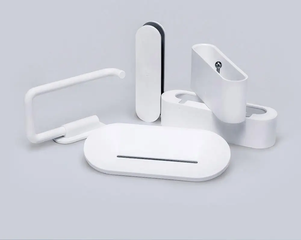 Xiaomi Mijia HL 5 в 1 коробка для хранения мыло крючок для зубных щеток держатель телефона для ванная душевая инструменты