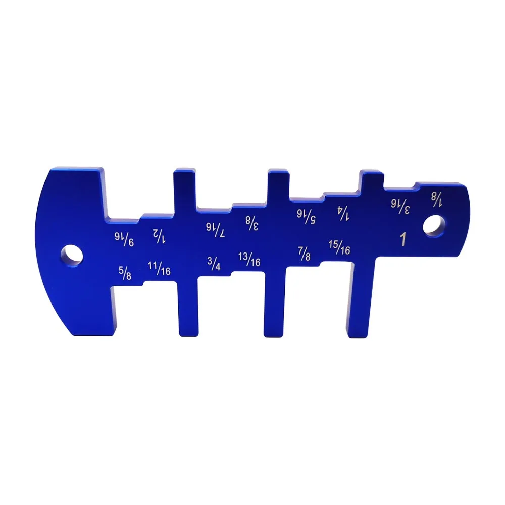 

Router Depth Gauge Woodworking Table Saw Metric Caliper Aluminum Alloy Measuring Tool Ultimate Clarity Ruler