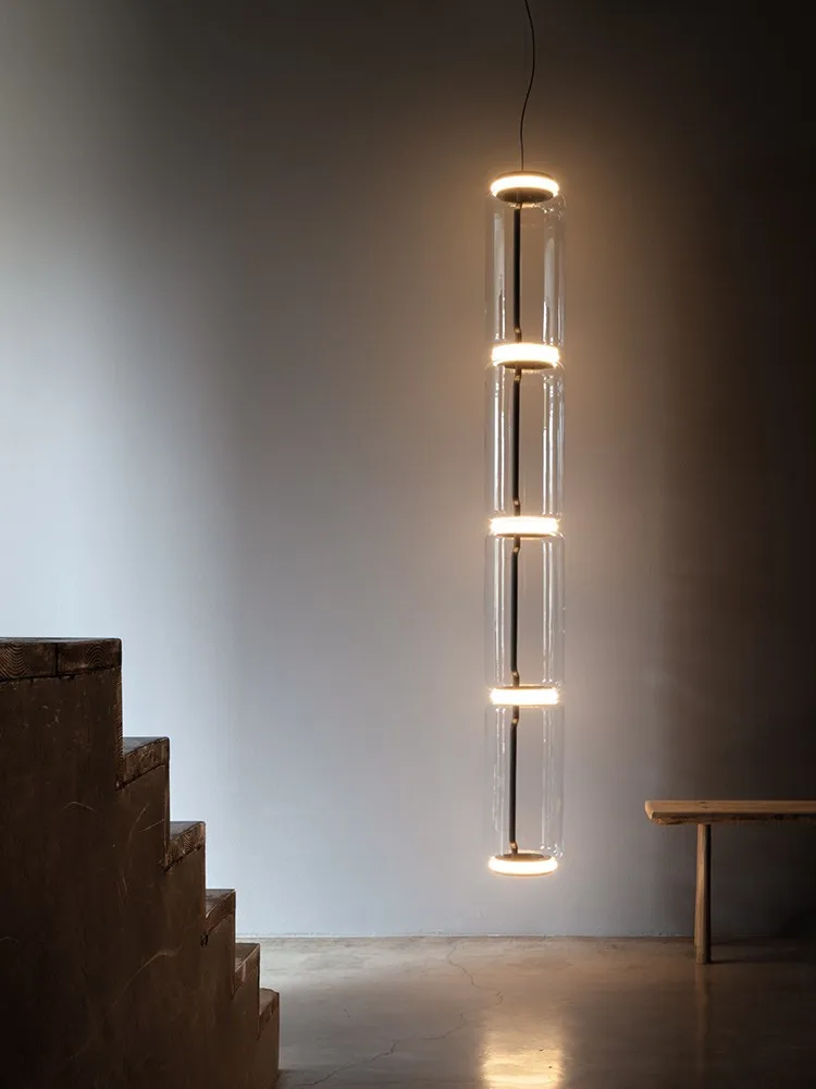 Modern Creative LED Chandeliers Dining Living Room Bedroom Clear Glass Lighting Hanging Fixtures Restaurant Home Designer Lamps | Лампы и