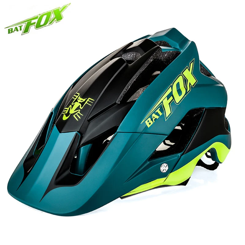 BATFOX велосипедный шлем матовый черный велосипедные шлемы MTB дорожный горный